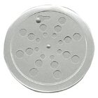 Ralo Grelha Inox Para Banheiro Redondo 10x10 Com Fecho Casagr