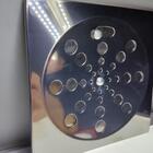 Ralo Grelha Inox Para Banheiro Redondo 10x10 Com Fecho Casagr