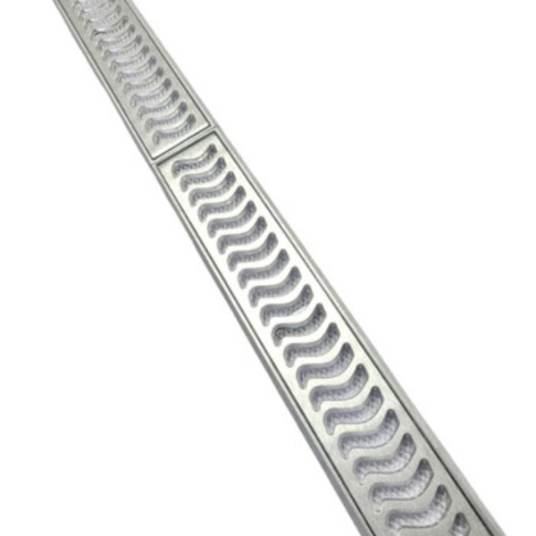 Ralo Grelha Linear 10x100 Elite Anti Insetos Em Alumínio Com