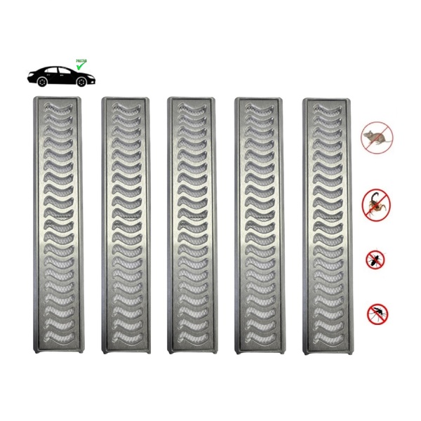 Ralo Grelha Linear 10x250cm Reforçada, Anti Insetos Em Alumín