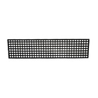 Ralo Grelha Quadriculada E Caixilho Ferro Fundido 25x100cm