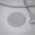 Ralo Grelha Redondo Grande com Fecho Inox 304 Cromado Equation