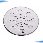 Ralo Grelha Tampa em Aço Inox Redonda 10 x 10 Para Box de Ban