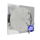 Ralo Grelha Tampa em Aço Inox Redonda 15 x 15 Para Box de Ban