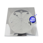 Ralo Grelha Tampa em Aço Inox Redonda 15 x 15 Para Box de Ban