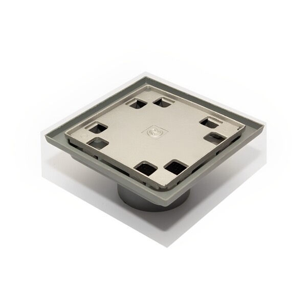 Ralo Inteligente Aluminio E Pvc Banheiro Quintal Casa 10x10