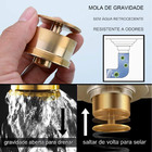 Ralo Inteligente Anti Odor Insetos Aço Inox Banheiro Casa 10x