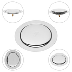 Ralo Inteligente Click 10x10 Redondo Inox Para Banheiro Veda