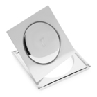 Ralo Inteligente Click 15x15 Quadrado Inox Com Caixilho Para