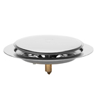 Ralo Inteligente Click 15x15 Redondo Inox Para Banheiro Veda