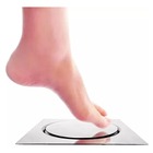 Ralo Inteligente Click Banheiro 15x15 Cm Inox Com Veda Cheiro