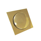 Ralo Inteligente Click Dourado 10x 10cm