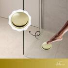 Ralo Inteligente Click Dourado Redondo 15x15cm