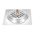 Ralo Inteligente Click P/ Banheiro Quadrado15x15 Veda Cheiro