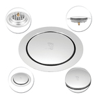 Ralo Inteligente Click P/ Banheiro Redondo 10x10 Veda Cheiro