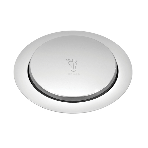 Ralo Inteligente Click P/ Banheiro Redondo 10x10 Veda Cheiro