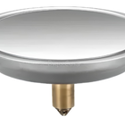 Ralo Inteligente Click P/ Banheiro Redondo 15x15 Veda Cheiro