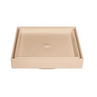 Ralo Invisível 10x10cm Bege Estrela