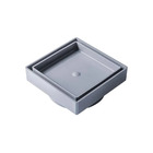 Ralo Invisível 10x10cm Cinza Estrela