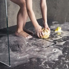 Ralo Invisivel Anti Odor Inseto Oculto 10x10 Quadrado Linear