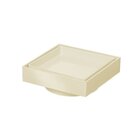 Ralo Invisível Bege Com Tampa Oculta Saida 100mm