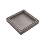 Ralo Invisível Cinza Com Tampa Oculta Saida 150mm - Ralo Zero