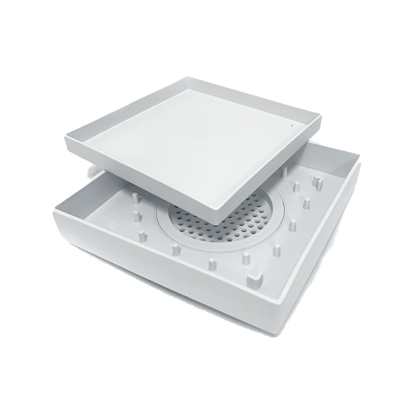 Ralo Invisível Com Encaixe Universal 15cm X 15cm Branco Demima