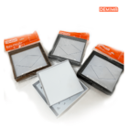 Ralo Invisível Com Tampa Oculta Quadrada 15x15 - Demima