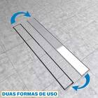 Ralo Invisivel Linear 30cm Inox  Anti Odor Anti Insetos Tampa