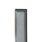 Ralo Invisivel Linear Oculto Banho Cozinha 5x90cm Cinza