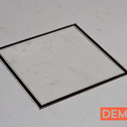 Ralo Invisível Oculto Tampa Oculta Inox Quadrado 15x15