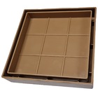 Ralo Invisível Ralo Oculto 15x15 Quadrado Marrom Claro Com Te