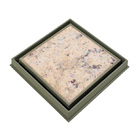 Ralo Invisível Rebaixado Adaptado Caixa Sifonada Bege 18cm