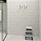 Ralo Invisível Rebaixado Adaptado Caixa Sifonada Bege 18cm