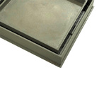 Ralo Invisível Rebaixado Adaptado Caixa Sifonada Bege 18cm