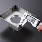 Ralo Invisivel Sifonado Inox Tampa Oculta 10x10 Escovado