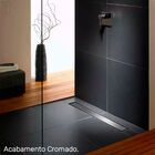 Ralo Jjm Oculto Linear 06x70 Caixa Pvc Tampa Inox Ou Oculto I