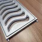 Ralo Linear 15x150cm Reforçado, Tela+ Aro Fixação(3pç 15x50)