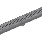 Ralo Linear 50 Cm Cinza Tigre