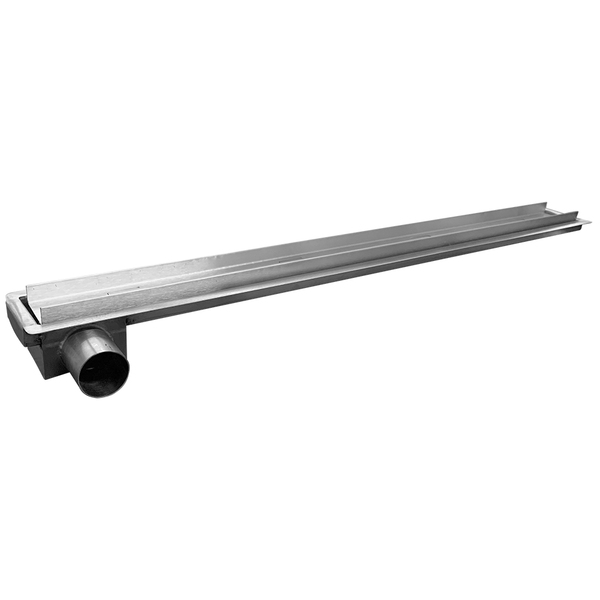 Ralo Linear 50 Cm Com Saida Lateral Horizontal Esquerda