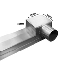 Ralo Linear 50 Cm Com Saida Lateral Horizontal Esquerda