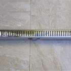 Ralo Linear 5x100cm Sifonado Anti Insetos Com Grelha Aberta E