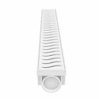 Ralo Linear Smart 6x50cm ABS Branco Estrela