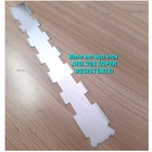 Ralo Linear 6x50cm Invisível Sifonado Anti Insetos Com Base E