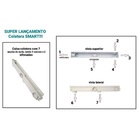 Ralo Linear 6x50cm Oculto Invisível Sifonado Com Base Em Inox