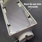 Ralo Linear 6x50cm Oculto Invisível Sifonado Com Base Em Inox