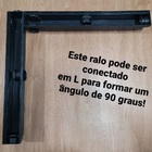 Ralo Linear 6x50cm Sifonado, Anti Insetos Com Grelha Em Aço I