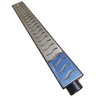 Ralo Linear 6x50cm Sifonado Anti Insetos Com Grelha Inox Poli