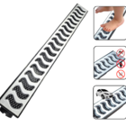 Ralo Linear 6x50cm Sifonado Continuo Anti Insetos Com Grelha