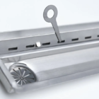 Ralo Linear 80 Cm Oculto De Inox Com Saida De 5cm Lateral